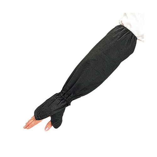 #920 腕カバー 手甲指付 黒 12双