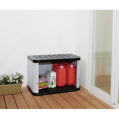 ML−600Vミニロッカー 黒/グレー