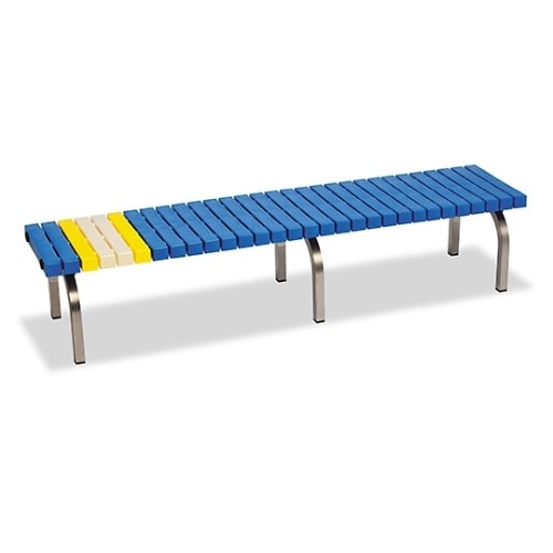 ホームベンチ ステン 1800 青