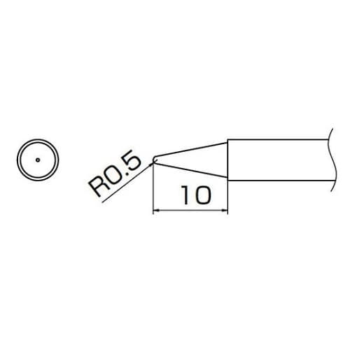 T13−B2 こて先/0.5B型