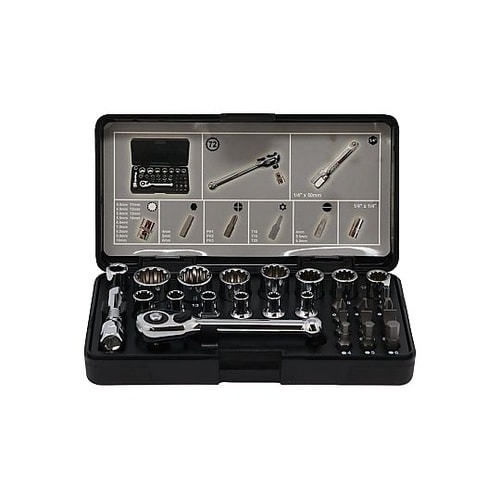 22038ソケット&ビットセット28PC