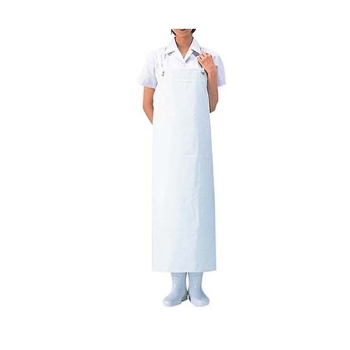 8374100 前掛 胸付 674 M白