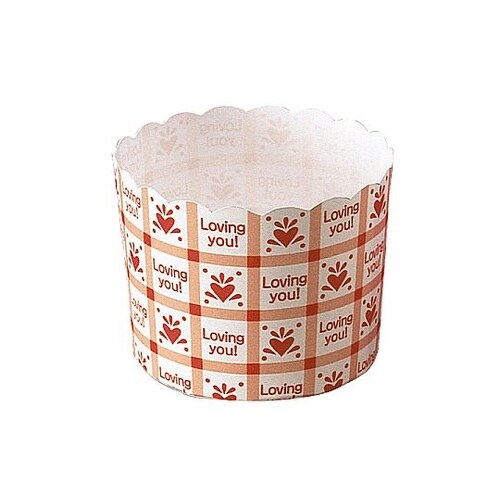 004469000マフィンカップ ハート