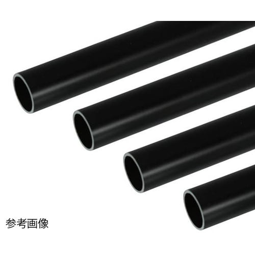 アルミ丸パイプ1m1.0×13黒4本