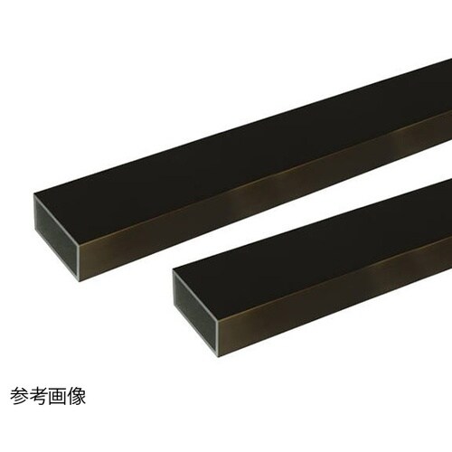 角パイプ2m1.5×10×15銅2本