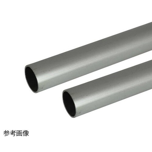 アルミ丸パイプ2m1.0×25銀2本