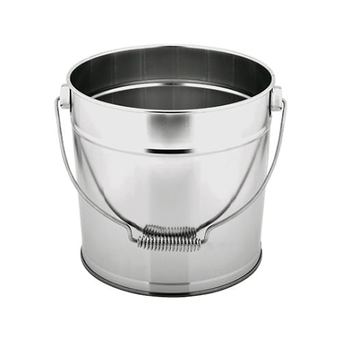 ステンレスバケット 13L ツル取手