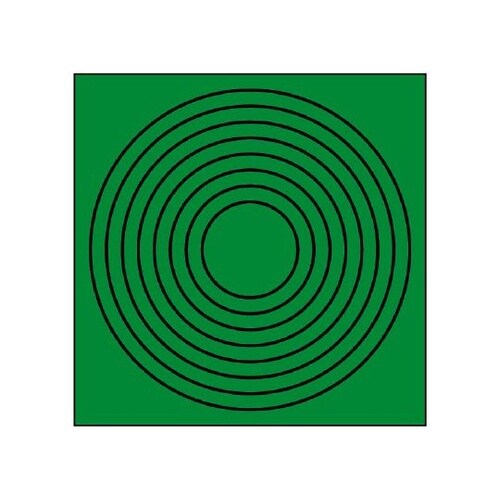 446−86 ゲージマーカー円形緑