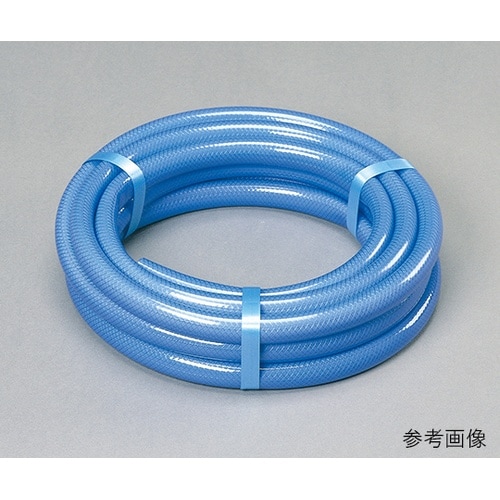50m 耐圧糸入りカットホース ブルー