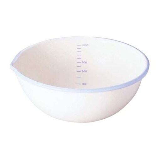 4323290ホーロー片口ボール18cm