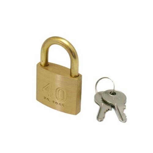 17254 シリンダー南京錠鍵番指定40