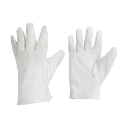 牛表革手袋 MT−14D牛−白 CD40