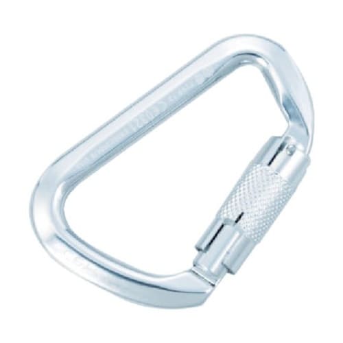 ADTアルミ変形D型カラビナ