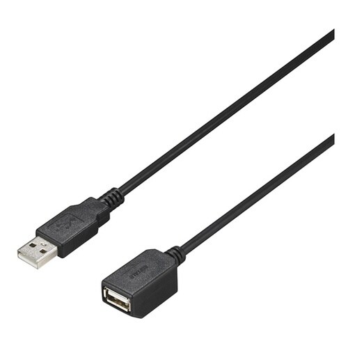 USB2.0延長ケーブル A−A マグネ
