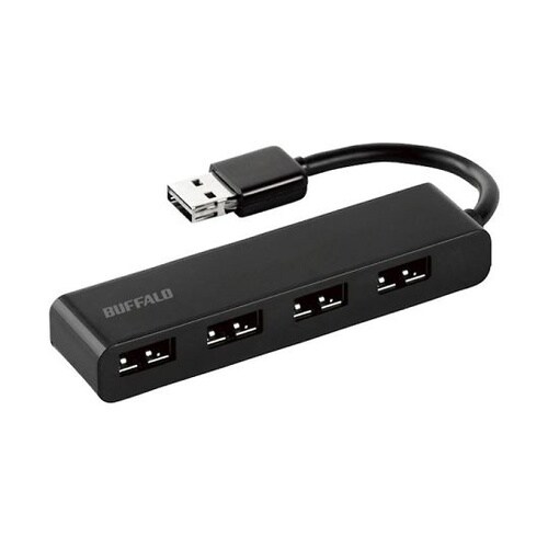 BSH4U310D2BK USBハブ 黒