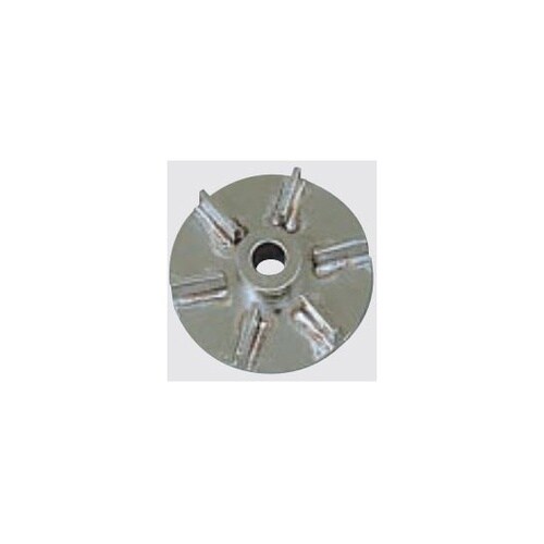 円板付タービン 軸径8mm 翼径50mm