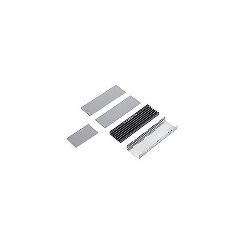 M.2 SSD用ヒートシンク 両面実装対