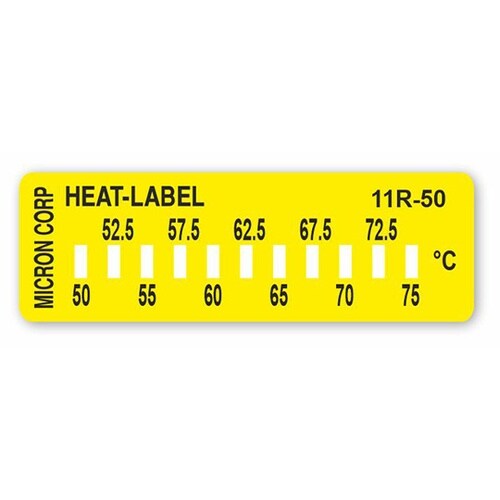 ヒートラベル(不可逆性)11点表示 1ケ