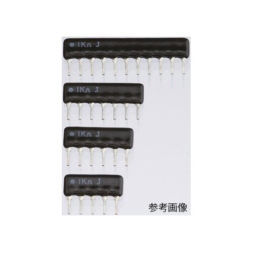 ネットワーク抵抗器 1kΩ 素子数 4