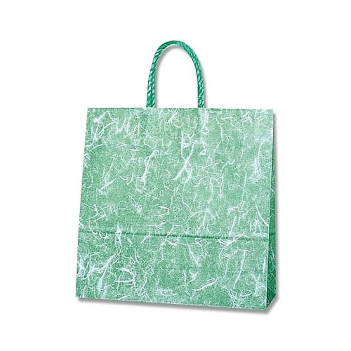 003158502 手提げ紙袋 雲竜緑