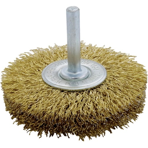 軸付ホイールブラシ