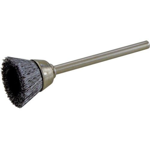 軸付ミニカップブラシ