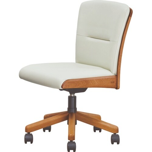 DSC1300(エーデルスムースWH)デスクチェア