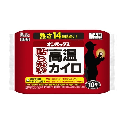 オンパックス 貼らない高温カイロ 10P×24