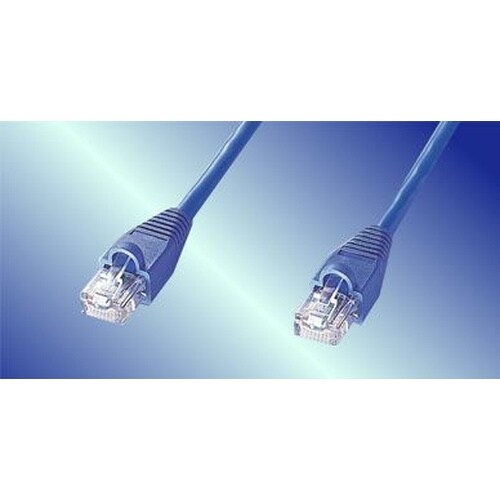 カテゴリ5 LANケーブル(クロス/5m/ブルー)