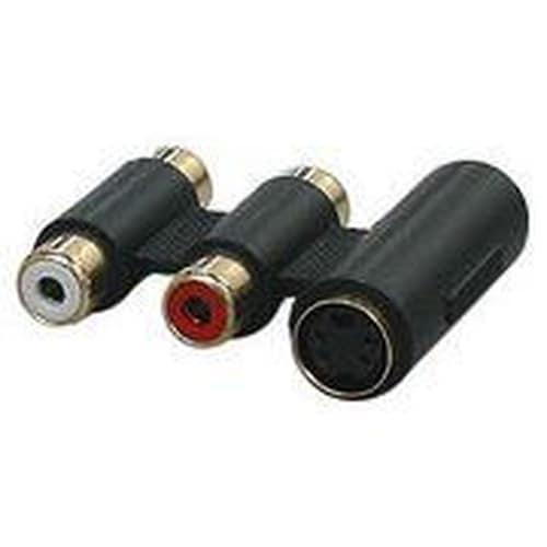 S端子/RCAケーブル 延長アダプタ