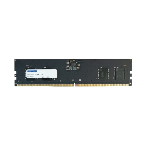 DDR5−4800 UDIMM 8GBx2枚