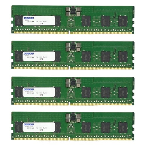 DDR5−5600 RDIMM 16GBx4枚