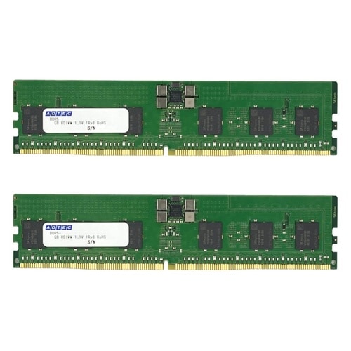 DDR5−5600 RDIMM 32GBx2枚