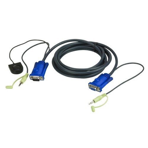 ポート切替機能付VGAケーブル (3m)