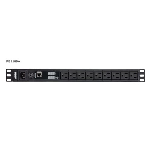 1U 15A 9ポート PDU(計測機能付)