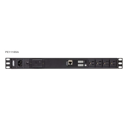 1U 15A 18ポート PDU(計測機能付)