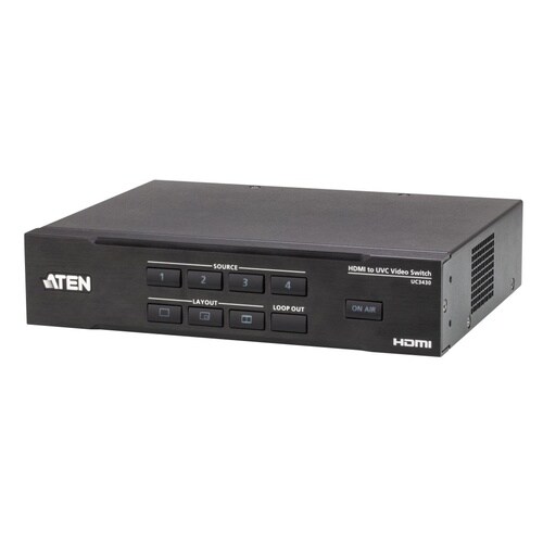 クワッド 4K HDMI−>USB−C UVC