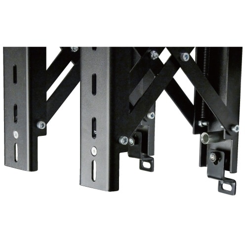 プッシュアップ壁面ハンガー 浮き止め金具付き