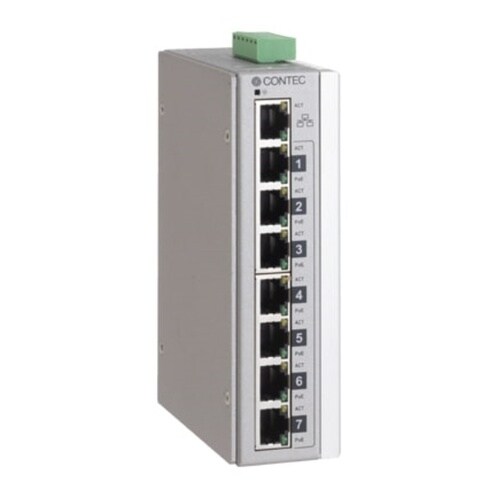 PoE 対応スイッチングHUB 100M 8ポート