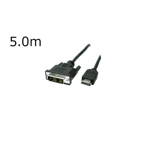 DVIオス−HDMIオス変換ケーブル 5m