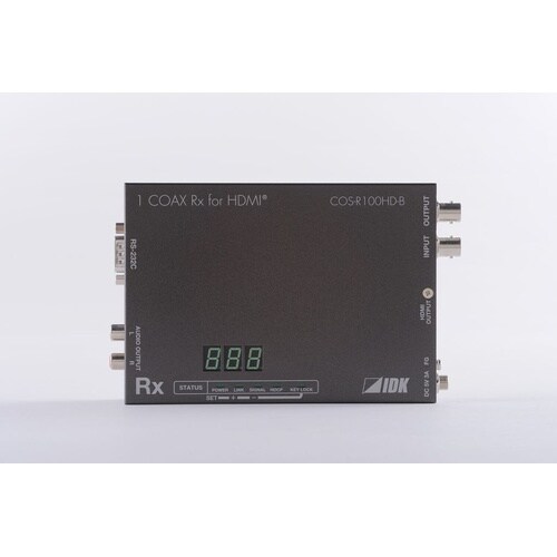 HDMI単芯同軸ケーブル延長受信器(1芯)