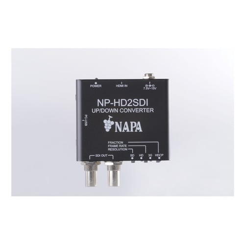 HDMI−>3G/HD/SD−SDI コンバータ