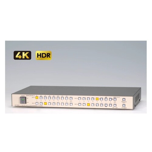 4K 8x4 HDMI セレクター &