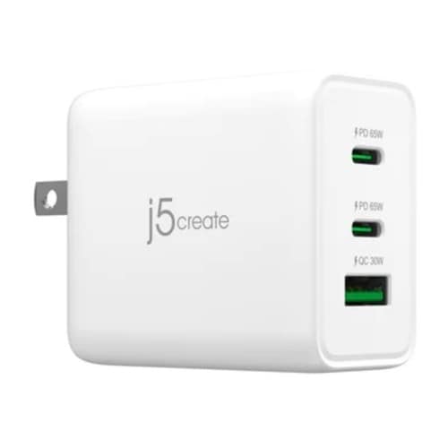 PD65W対応 GaN USB3ポート急速充電器