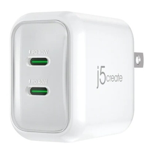 40W GaN USB−C 2−Port Mini