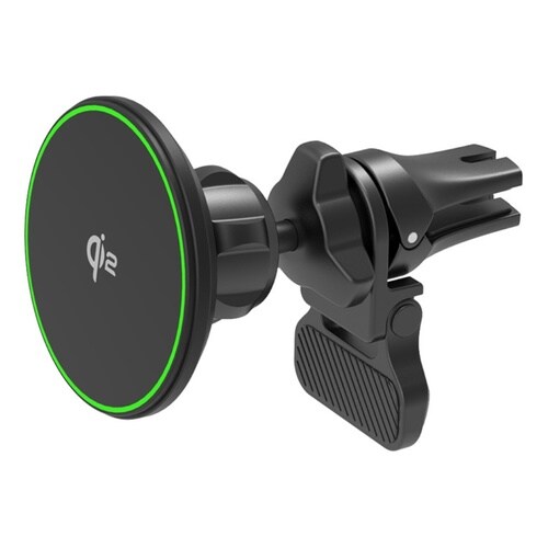 Qi2マグネットワイヤレス充電器 エアコン取り付け