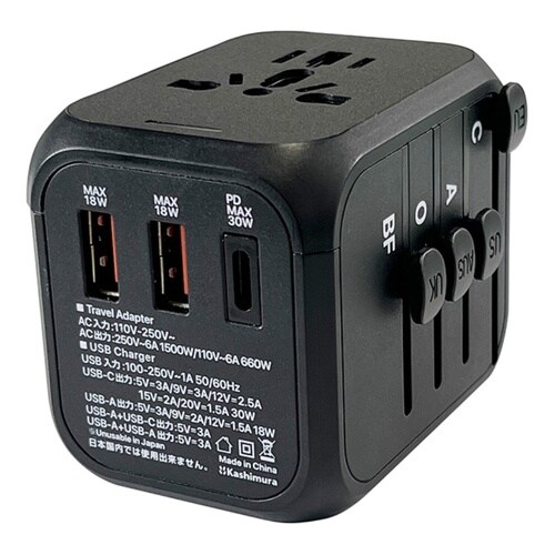 WP−109M 海外用変換プラグA C O