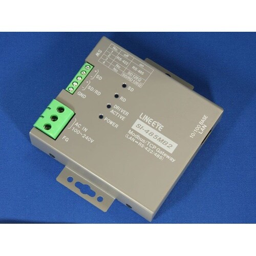 Modbus TCPゲートウェイ 絶縁・壁掛タイプ