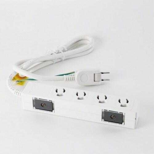 OAタップ 3P 4口 抜け止めロック 10m