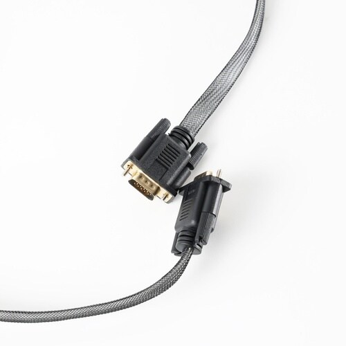 ナイロンメッシュVGAケーブル 10m